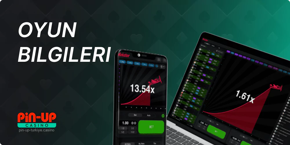 Aviator Pin Up oyunu ve net bir oyun sunuyor