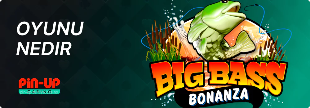 10 hatlı ve 5x3 yerleşimli Big Bass Bonanza Pin Up yuvası