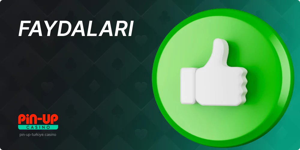 Pin Up slot makinelerinin avantajları
