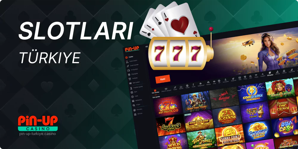 Pin Up slotları, Türkiye’deki oyuncular için çok çeşitli bir koleksiyon olup