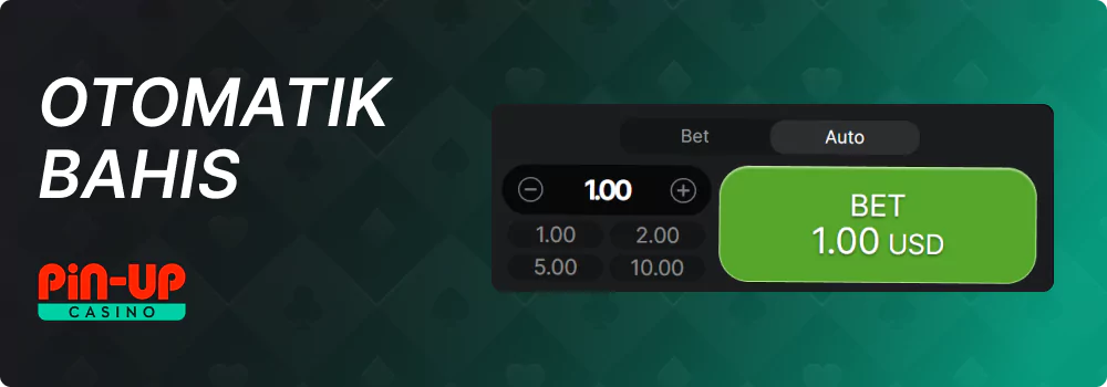 Pin Up Aviator Otomatik bahis
