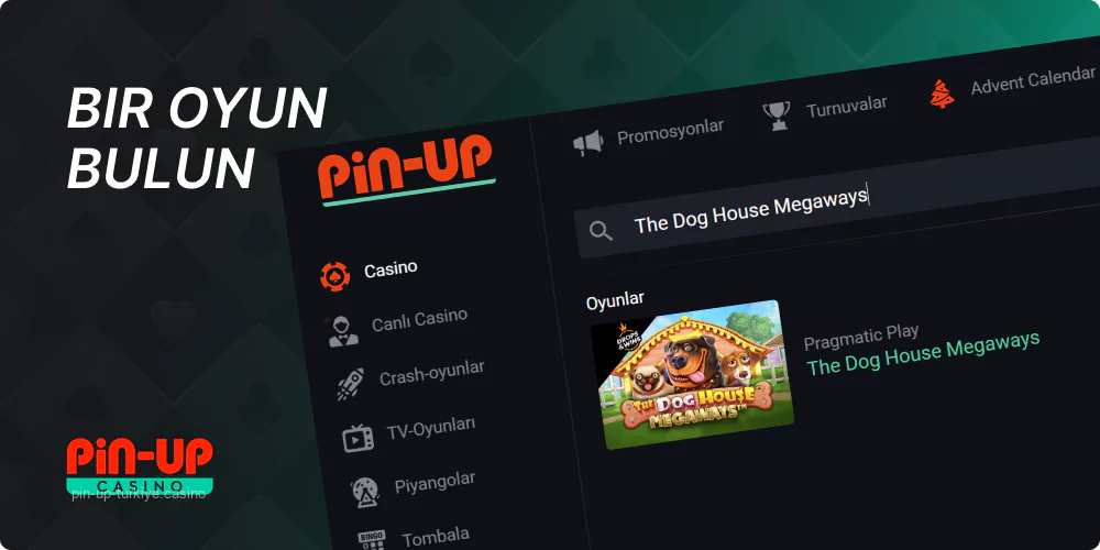 Slotlara gidin ve Pin-up The Dog House Megaways bulun, başlatın